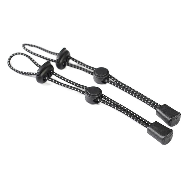 Outdoor mountaineering backpack hanging climbing pole rope buckle fixed buckle elastic rope binding buckle equipment sling elastic tail rope