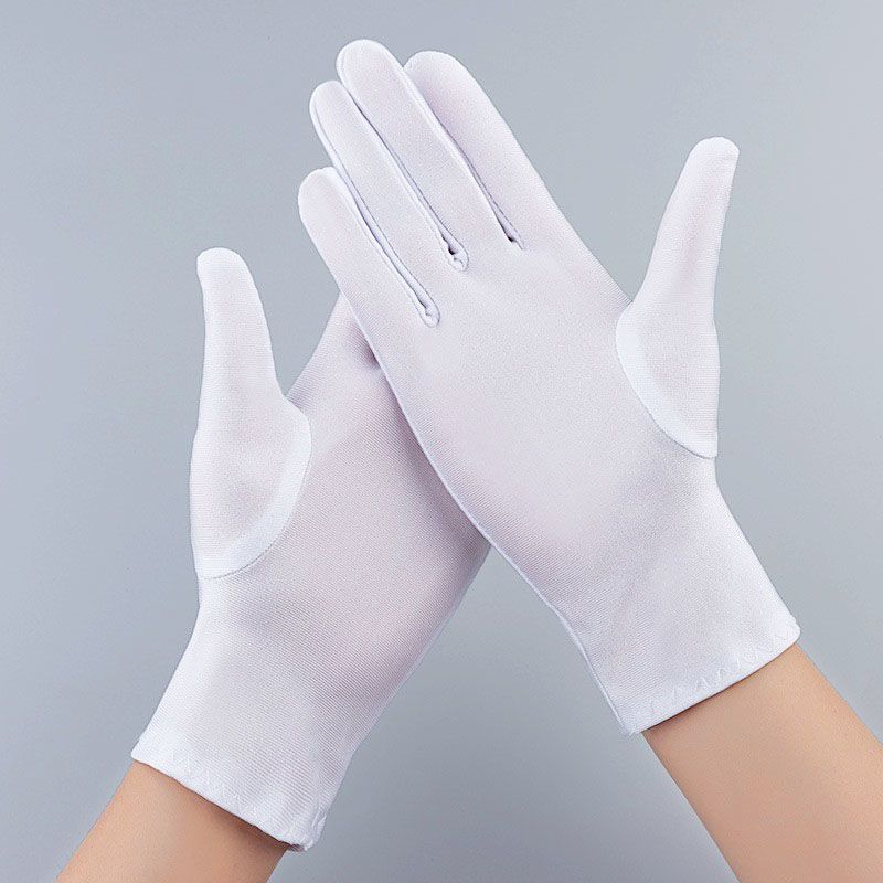 Picture of Gloves Men's and Women's Summer Open Finger Thin Ice Driving Leakage Two Finger Fishing Half Finger Riding Takeaway Rider Sports