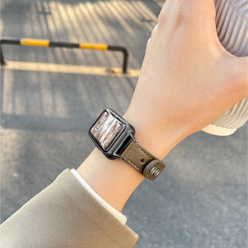 Picture of For Huawei Bracelet 9/8/7NFC Edition Strap Huawei band6pro Bracelet Leather Glory Bracelet 7 Men and Women