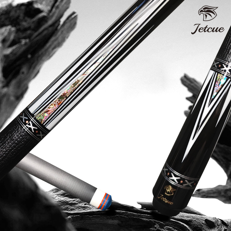 Jetcue Carbon Quenching · Sharp Edge 1 Carbon Fiber Billiard Cue Ebony Black Technology Mid-Ball 11.5mm 12.5mm