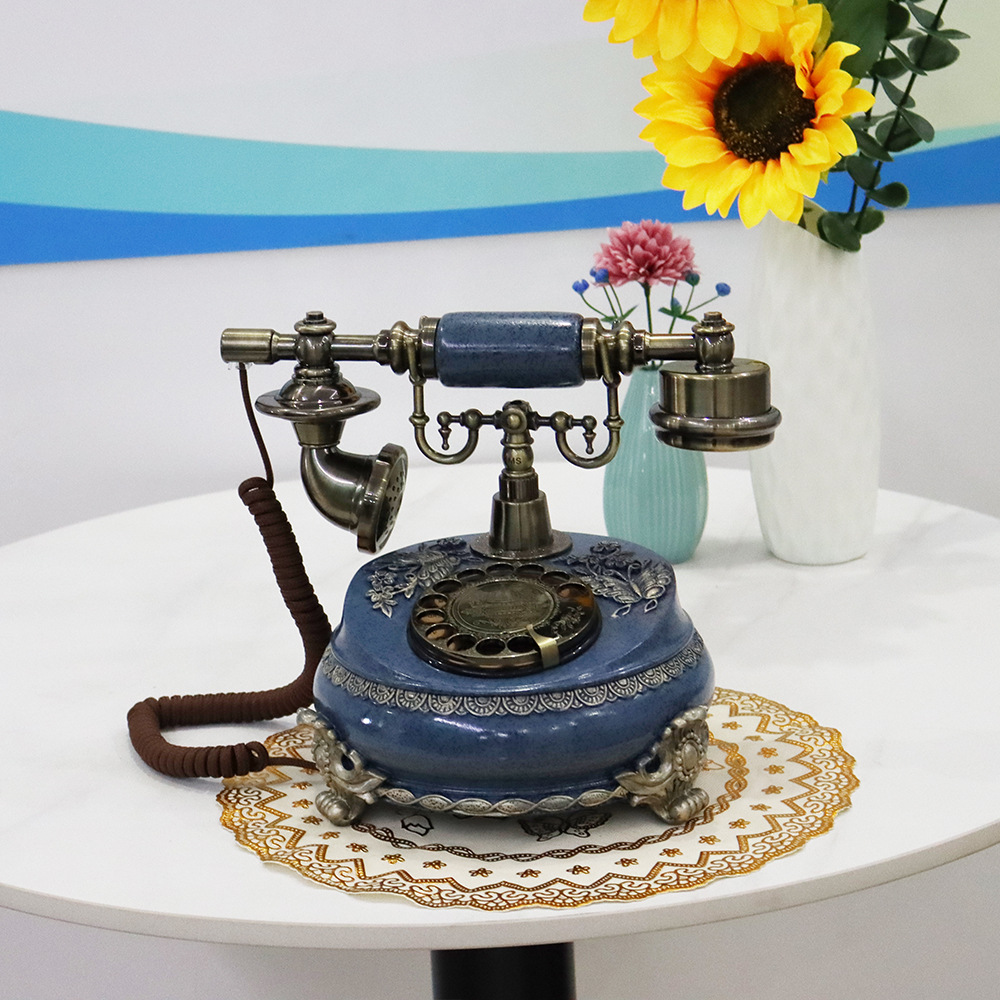 Landline Retro Recording Telephone, Special Telephone for Weddings, Home Use, Antique Fixed-Line Telephone Wholesale