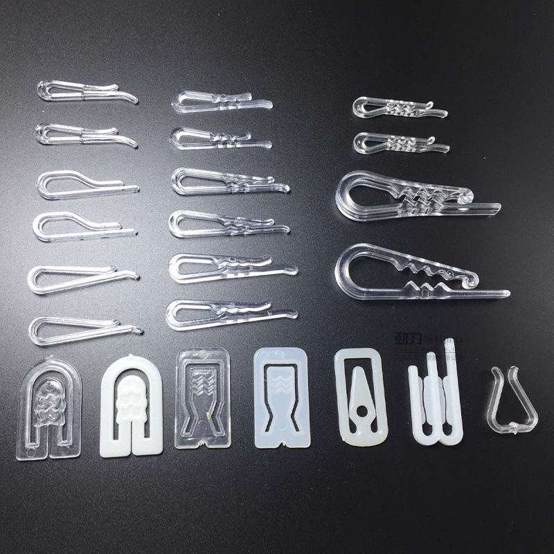 Factory wholesale shirt plastic clip transparent clip clothing clip clip plastic clip shirt packaging accessories