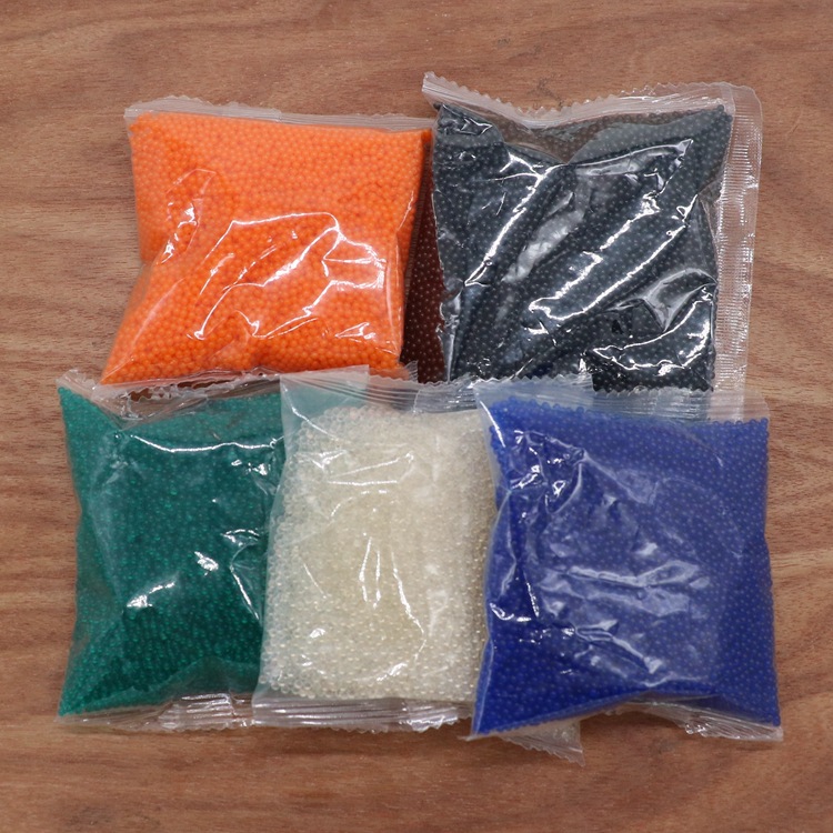 Transparent Blue Orange green black Milky White 7mm absorbent beads 7