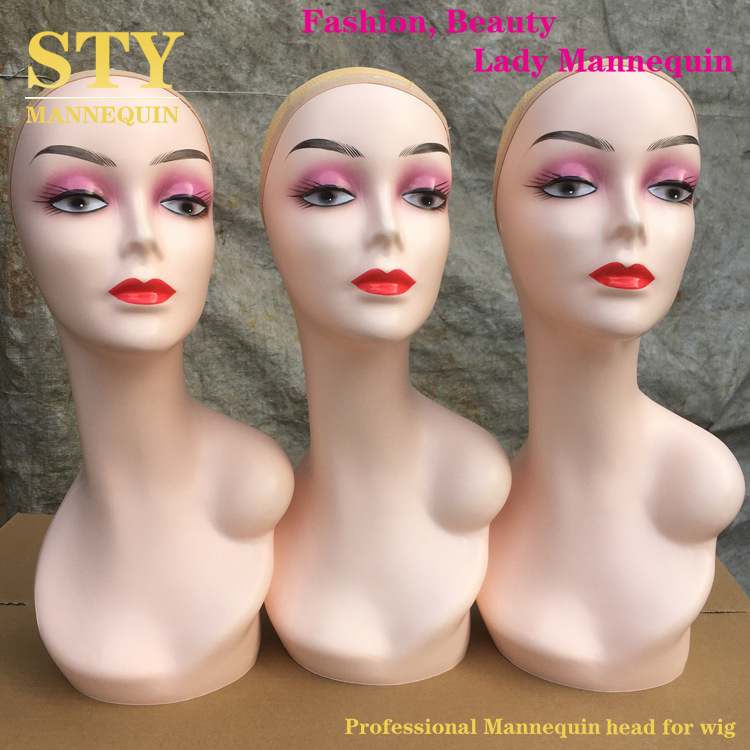 Picture of STY head model export best-selling dummy head model fashion female wig head model head model window display model head model