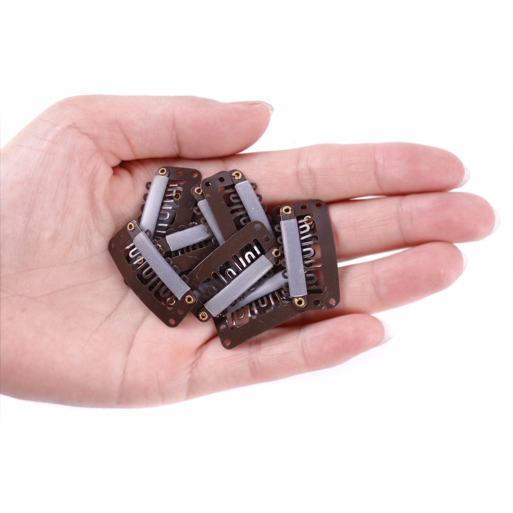 Picture of Wig Clip Wig Bb Clip 3.2U Type Six-Tooth Pet Clip Beret Fixing Clip