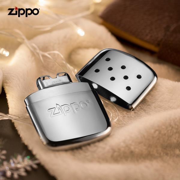 Picture of zippo treasure hand warmer, American version silver hand warmer, black hand warmer