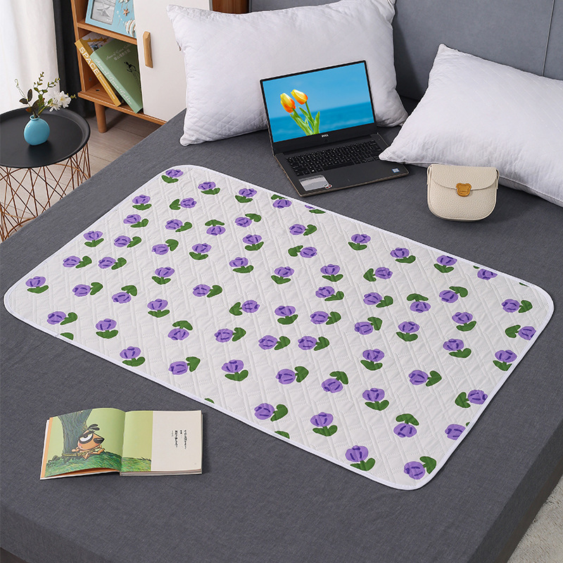Picture of Aunt pad leak-proof waterproof non-slip washable female student dormitory menstrual period mattress side leakage-proof aunt period small mattress