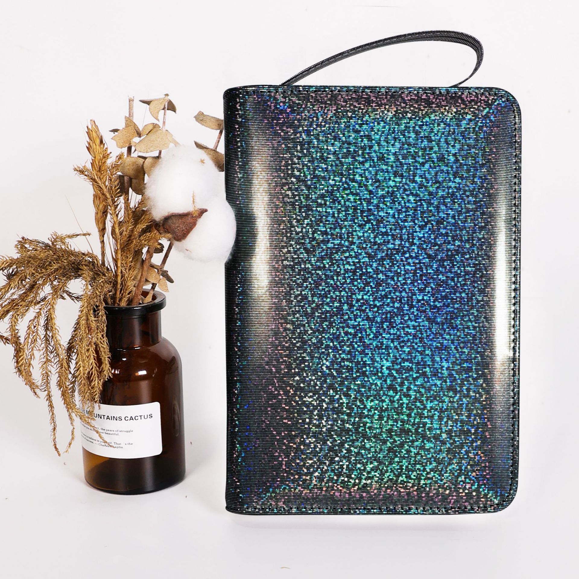 Picture of Cross-Border Supply of Large-Capacity Budget Envelopes, Fashionable Multi-Functional Pu Zipper Satchel Zipper Bags, Cash Budget Wallets