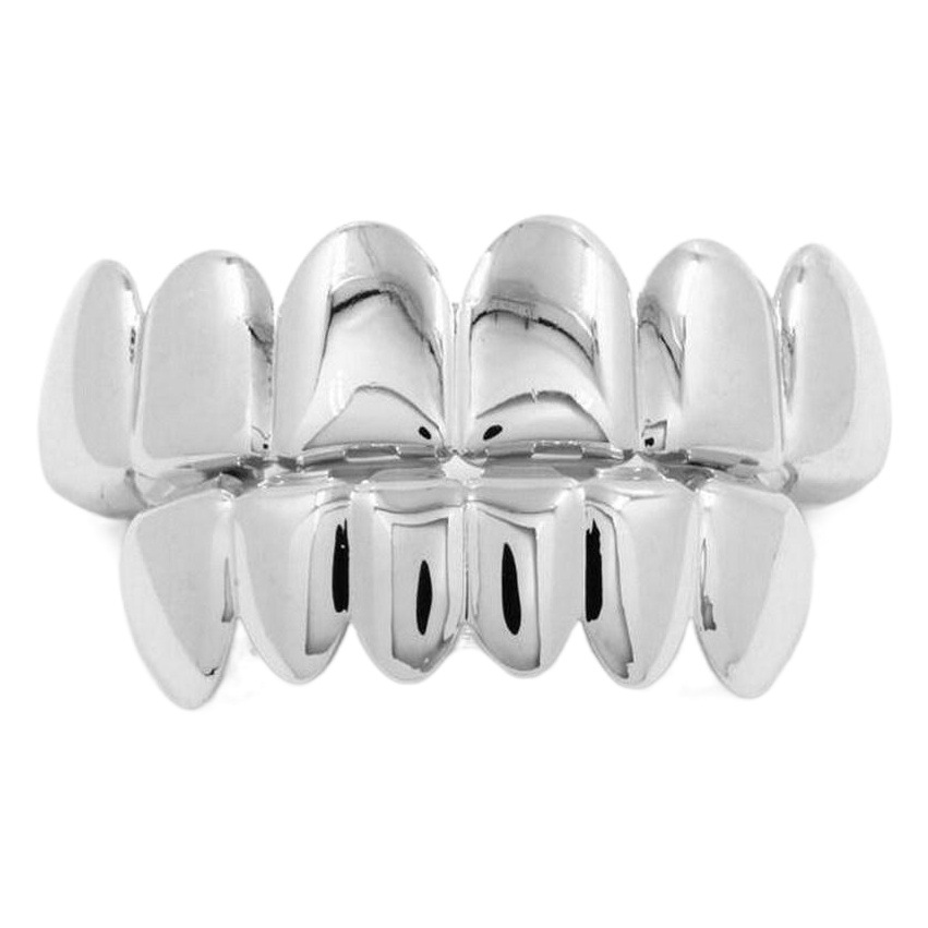 European and American Hiphop Grillz hip hop braces Halloween ball gold braces spike dress fashion jewelry
