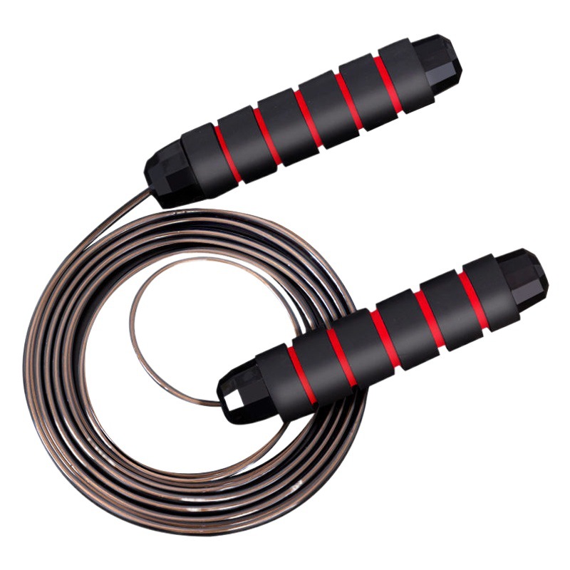 Picture of Amazon load steel wire rope skipping fitness exercise sports student competition bearing skipping rope sporting goods wholesale
