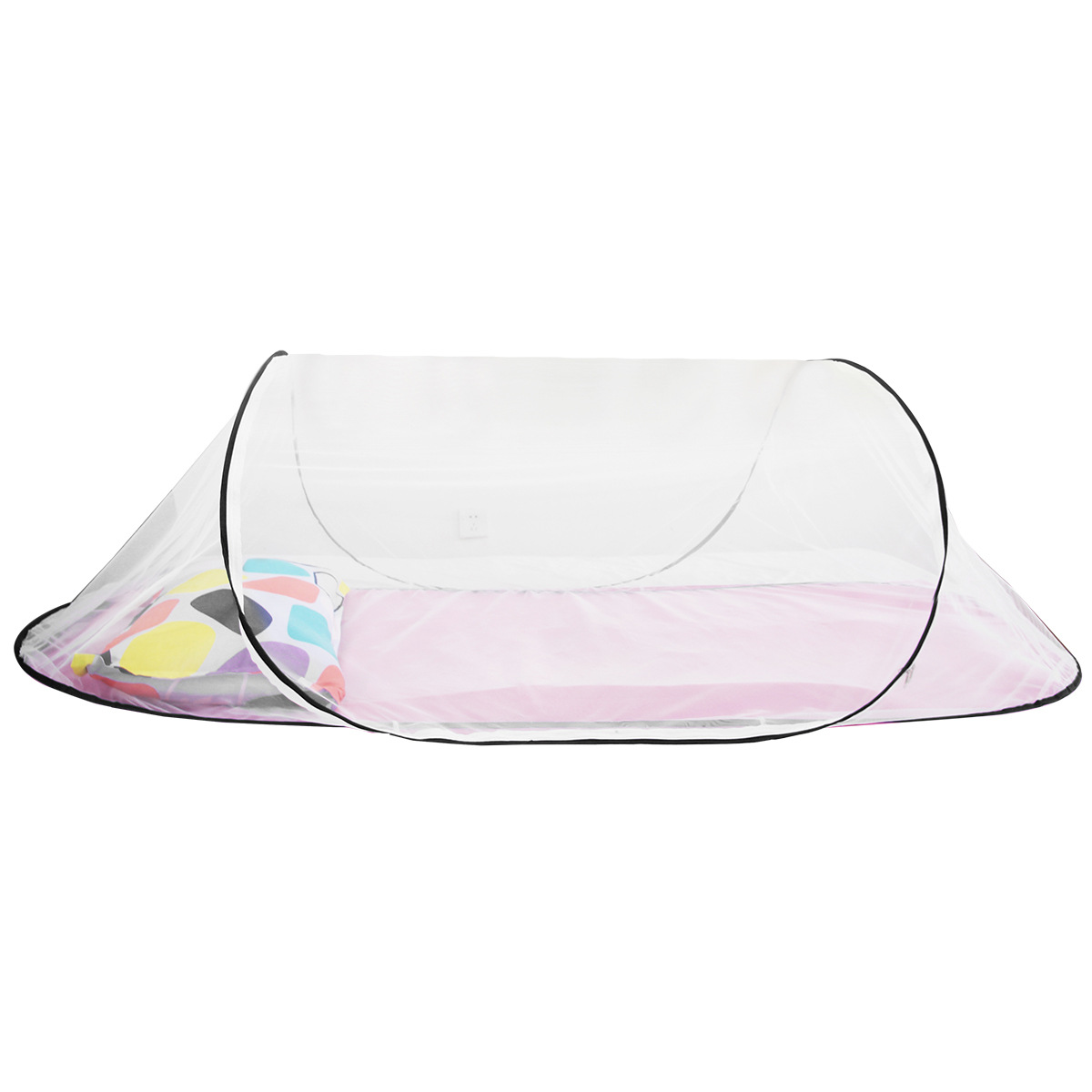 Picture of Single Student Dormitory Home Office Installation-Free Anti-Mosquito Lunch Break Travel Camping Encrypted Mesh Mosquito Net