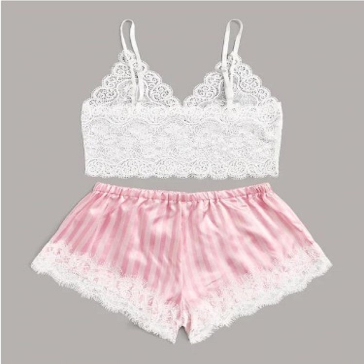 Picture of Amazon Explosions Pajamas Silk Home Wear Underwear Nightdress ebay European and American Manufacturers