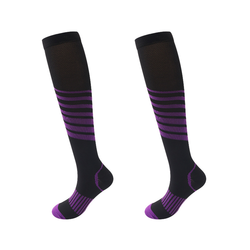 Picture of Sports Compression Socks, Multi-Color Pressure Compression Sports Socks for Men and Women, Running Sports Socks, in Stock, Direct Supply from the Manufacturer, Sweat-Absorbent