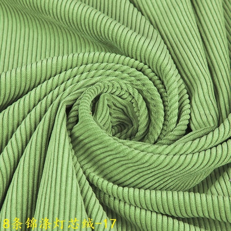 8 Pieces of Corduroy Pet Nest Fabric in Stock, Teal Straight Corduroy Single Shoulder Bag Corduroy Fabric