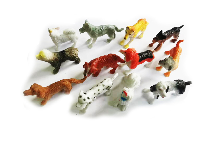 Picture of Simulation Animal Model Cat Dog Ladybug Solid Environmentally Friendly Plastic Stall Toys Children's Day Toys