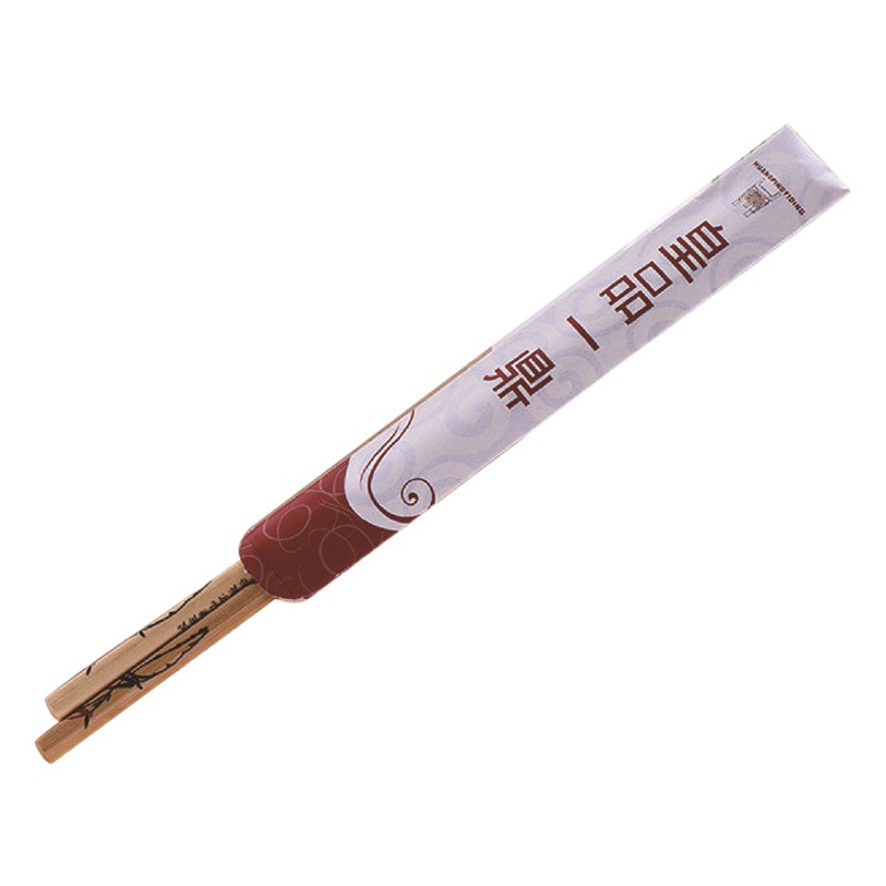 Paper Chopsticks Set Disposable Chopsticks Set Printing Coated Paper Kraft Paper