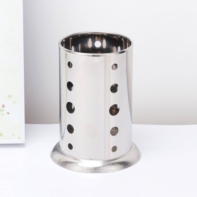 Picture of Wholesale 304 thickened stainless steel chopsticks holder chopsticks storage bucket draining chopsticks cage kitchen chopsticks holder chopsticks cage