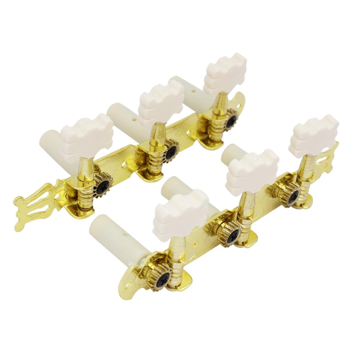 Classical Guitar String Button Triple Row Flower Type Guitar Knob Guitar Tuning Button Wood Guitar String Quasi Guitar Accessories