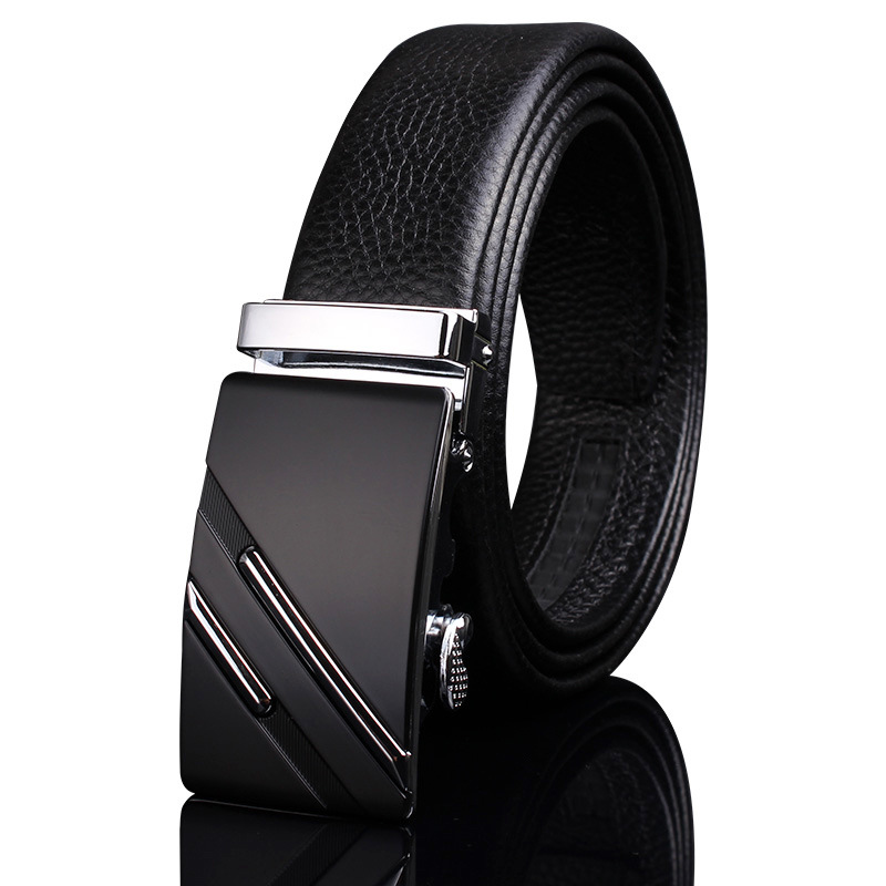 Picture of Men's Belt Leather High-end Automatic Buckle Casual Men's Cowhide Belt Men's Trousers Belt Men's Wholesale