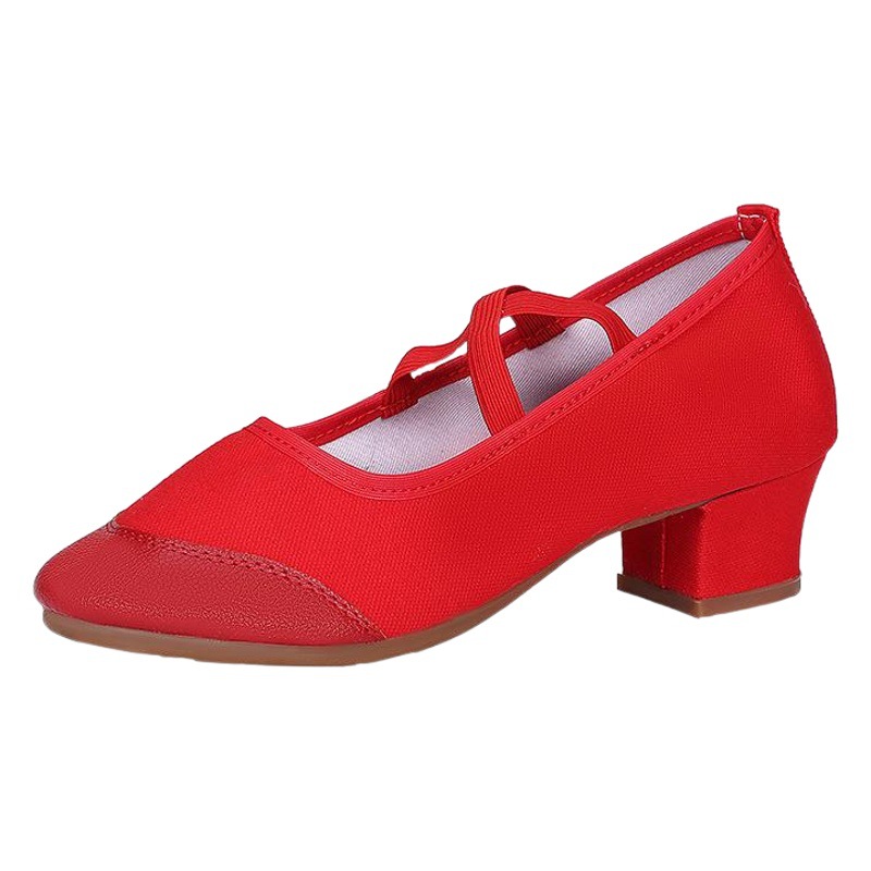 Cross-border 2023 New Dancing Shoes Soft Sole Dancing Shoes Dancing Shoes Women's Latin Dancing Shoes Square Dancing Shoes
