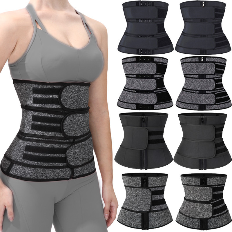 European and American Belly Shaping Belt Women's Body Shaping Belt Double Belt Belly Shaping Waist Seal Body Shaping Clothing Sports Waist Protection