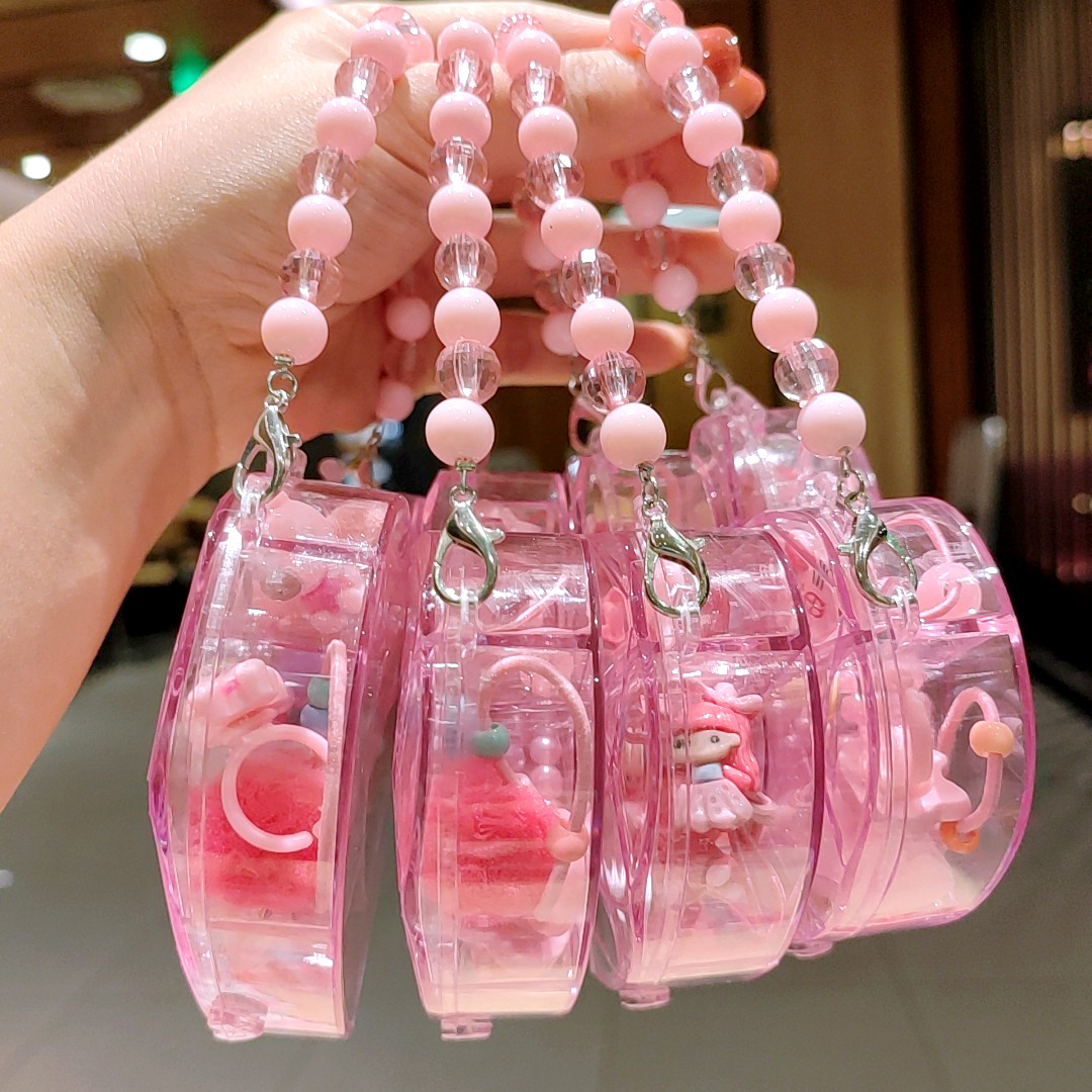 Picture of Children's jewelry baby cartoon cute fruit pendant bracelet suit birthday gift box in stock wholesale