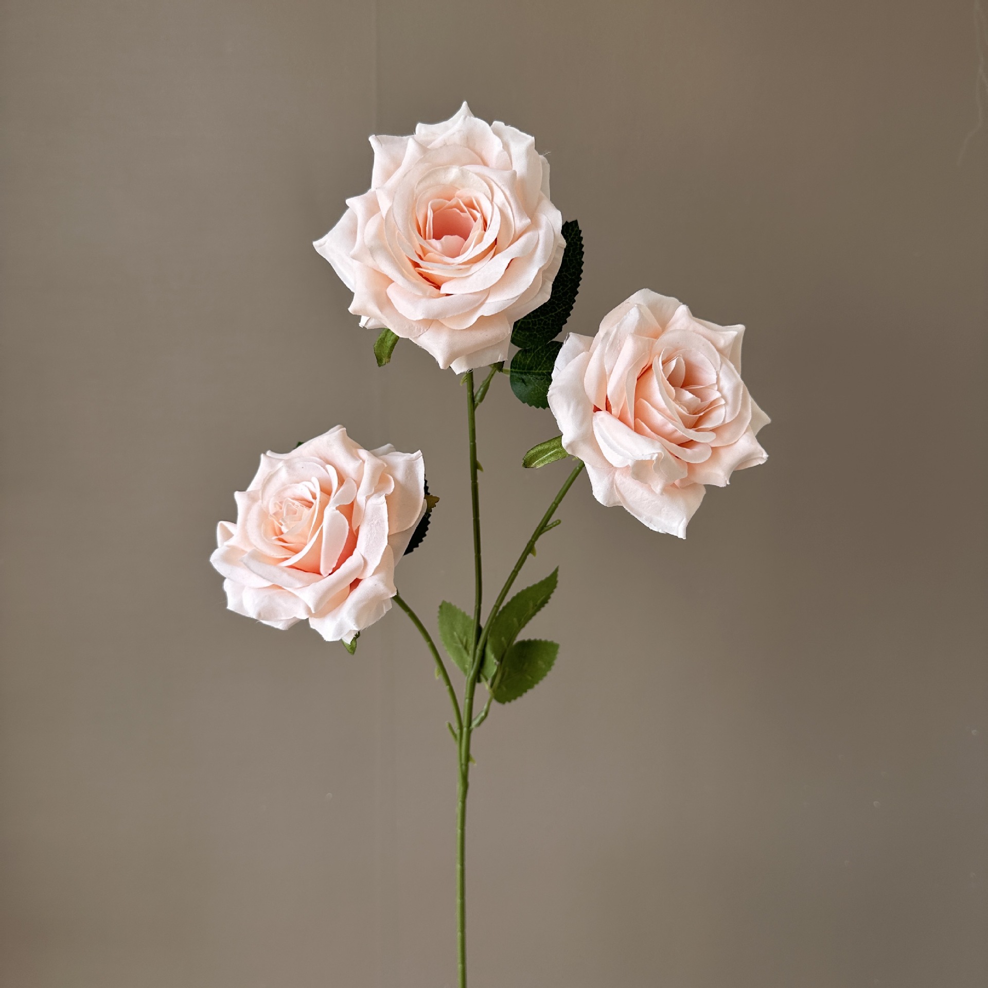 Picture of New 3-Head Diamond Rose Artificial Flower Wedding Hall Decorative Flower Artificial Flower Amazon Export Bouquet Rose Flower
