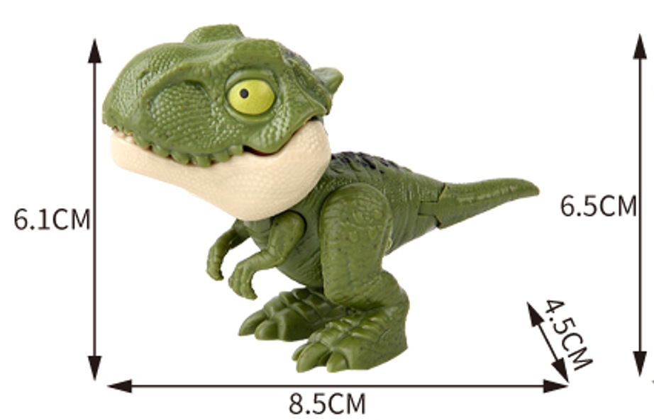 Picture of Cross-border New Explosions Children's Educational Finger-biting Dinosaur Toys suit Finger-biting Dinosaur Small Animal Blind Bag Blind Box