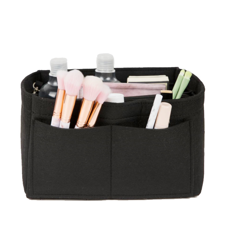 Picture of [Felt Cosmetic Bag] Spot Wholesale Cosmetic Storage Felt Cosmetic Bag Simple Fashion Felt Cosmetic Bag