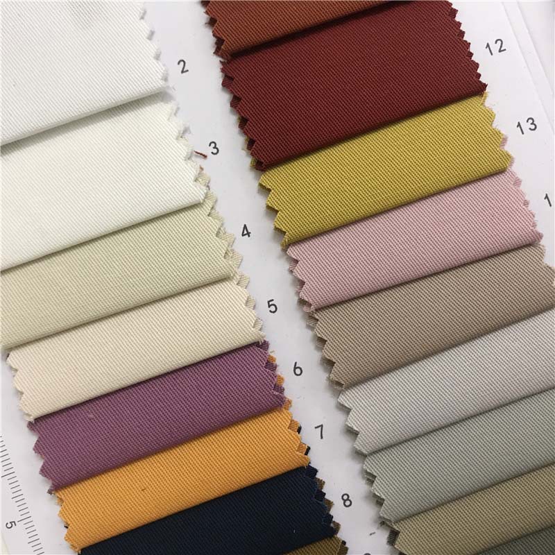 Combed thickened extra thick imitation Tencel fabric 36 color in stock supply fashion fabric 121228