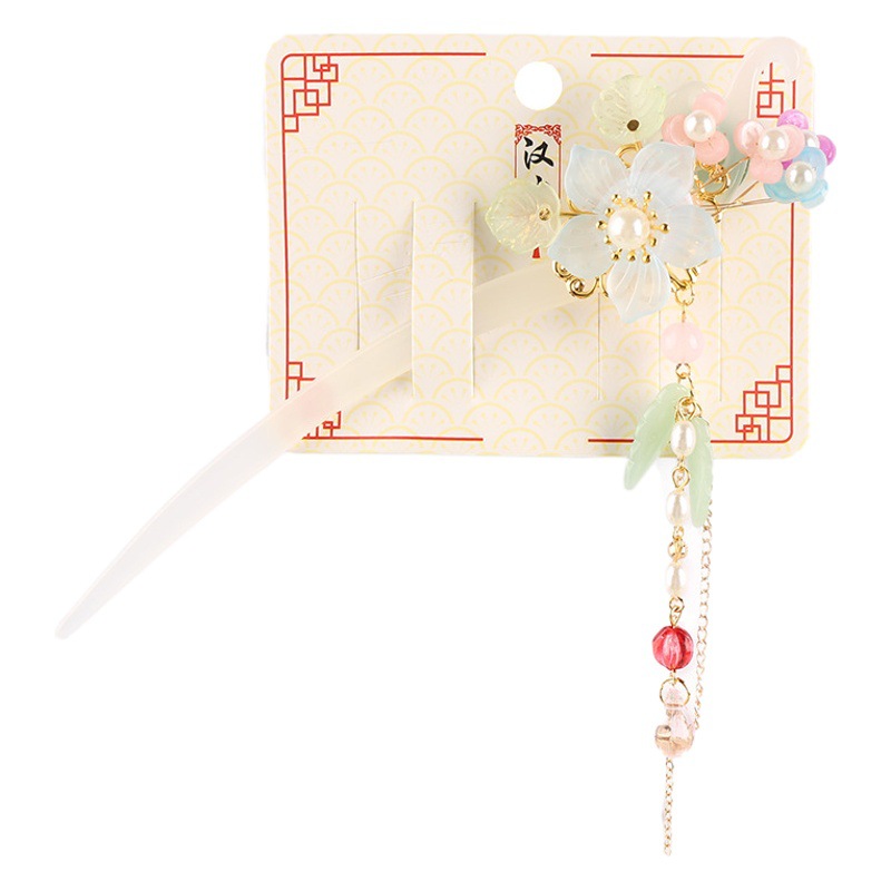 Antique children's hairpin Hanfu headdress hair pin factory wholesale new Chinese style hairpin girl retro hair accessories hairpin