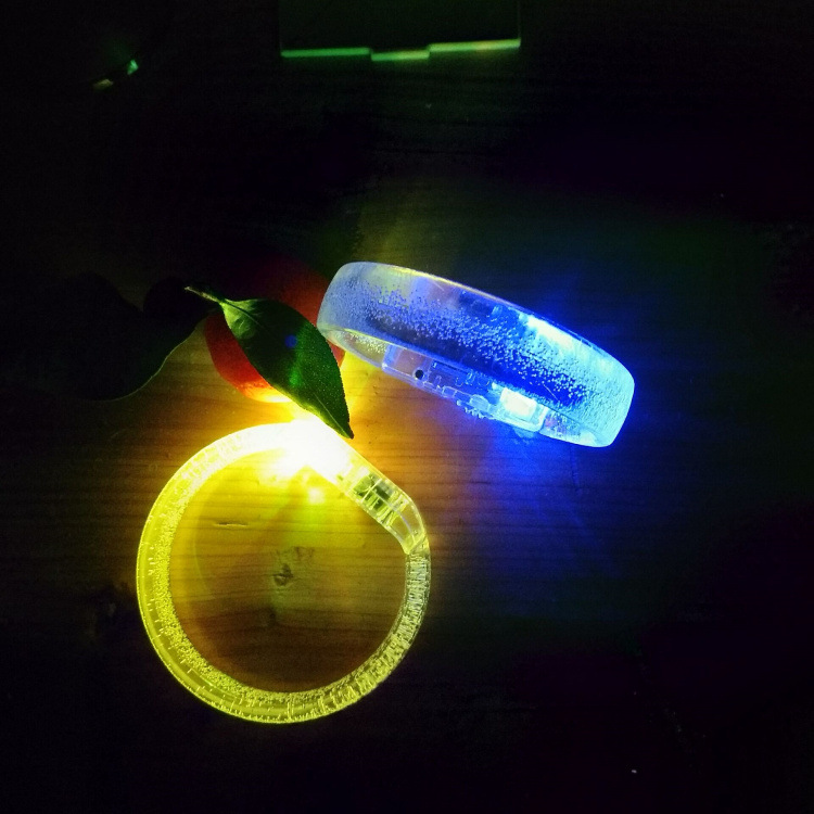 Picture of Concert Luminous Bracelet Acrylic Led Flash Bracelet Support Fluorescent Bracelet Event Cheering Props Logo