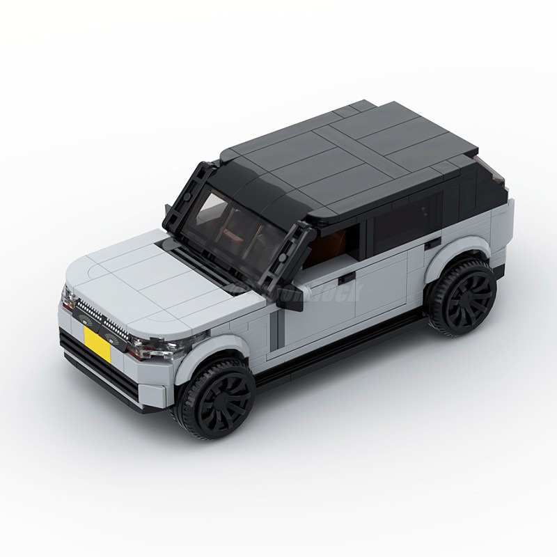 Picture of MOC blocks compatible with Lego Land Rover Range Rover 400PS off-road 8-compartment car series assembled puzzle boy gift