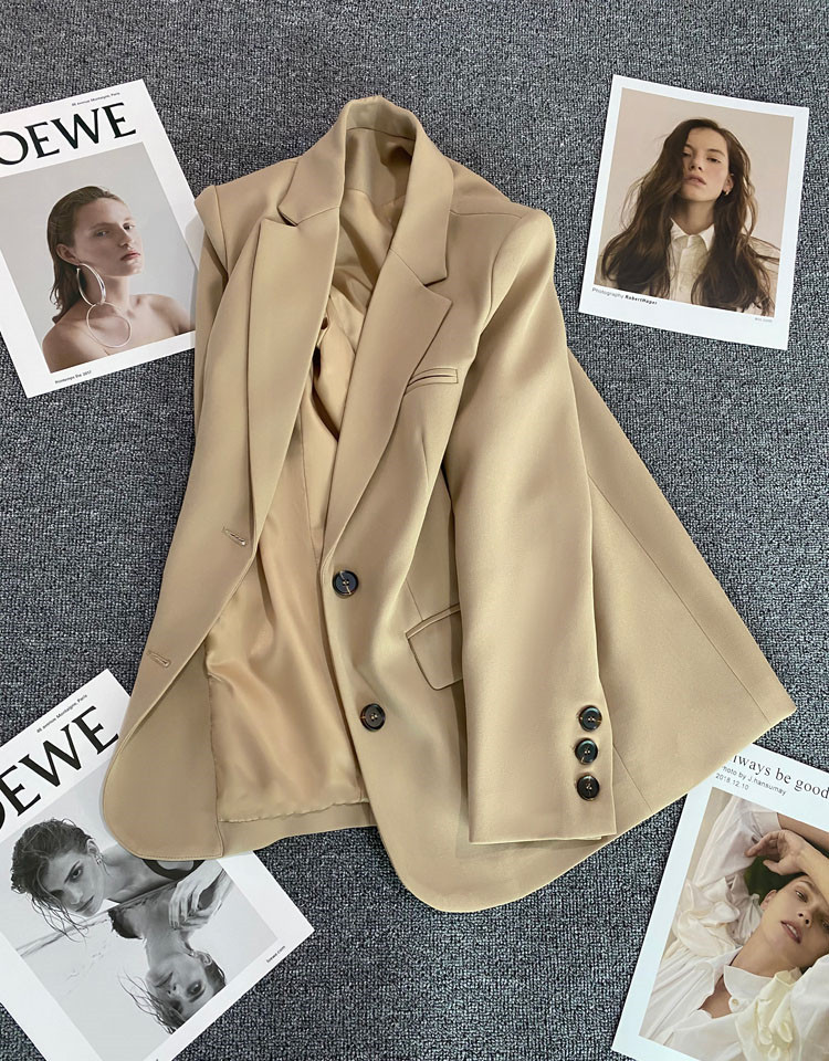 Picture of 2024 Early Spring and Autumn New Korean Style Small Suit Women's OL Commuter Fashion Wear Small Casual Suit Jacket