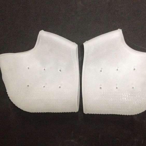 Picture of Silicone Heel Protective Cover for Relieving Heel Pain Anti-crack Socks for Men and Women Heel Dry Cover Anti-crack Socks Anti-crack Cover