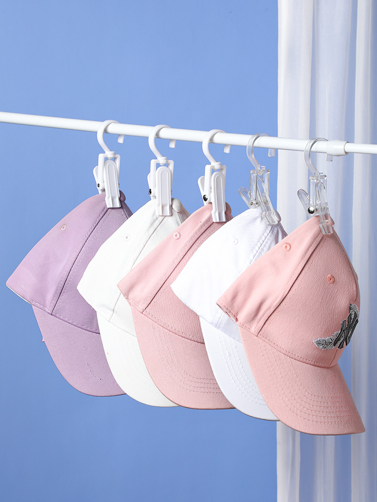 Hat Storage Artifact Baby Hanging Slip Towel Non-perforated Hanging Coat Rack Seamless Dormitory Wardrobe Hook Clip