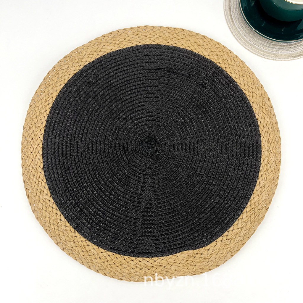 Picture of PP insulation table mat hotel western restaurant European simple natural outdoor festival activities can be wholesale mixed batch