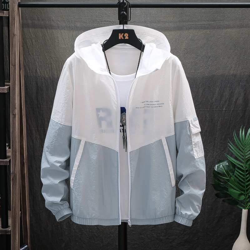 Sun Protection Clothing Men's and Women's Summer Fishing Clothing Men's Ultra-thin Breathable Sun Protection Clothing Sun Protection Shirt Outdoor Skin Coat Coat