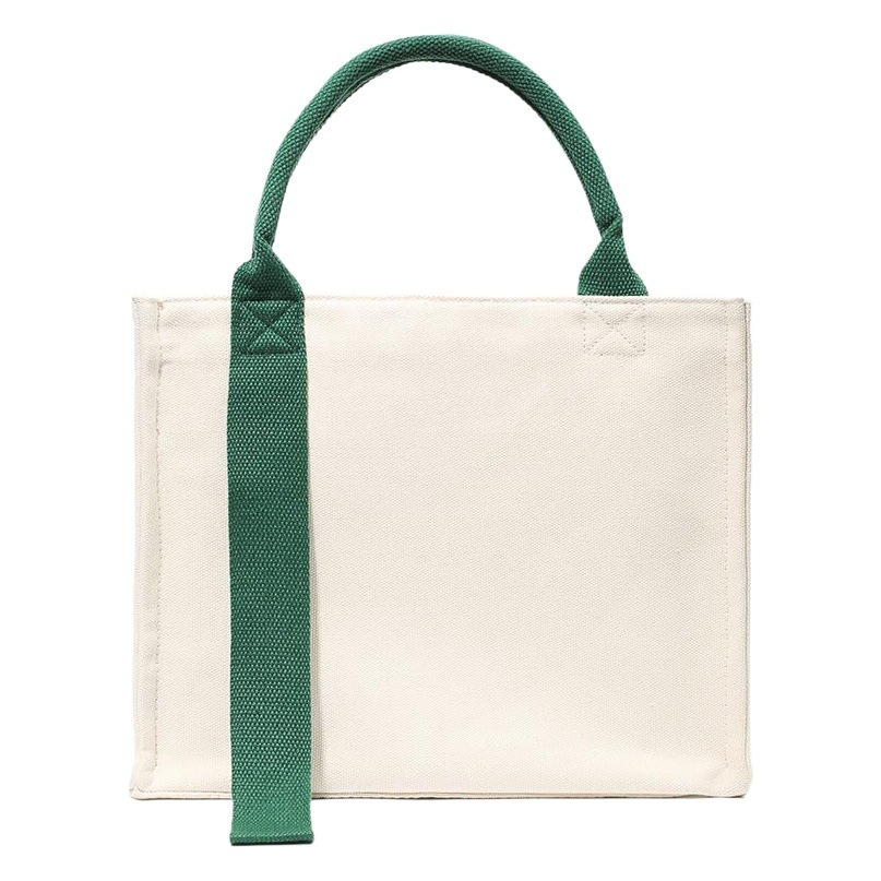 Canvas bag custom printed logo high-end ribbon gift bag school enterprise unit environmental protection three-dimensional canvas bag