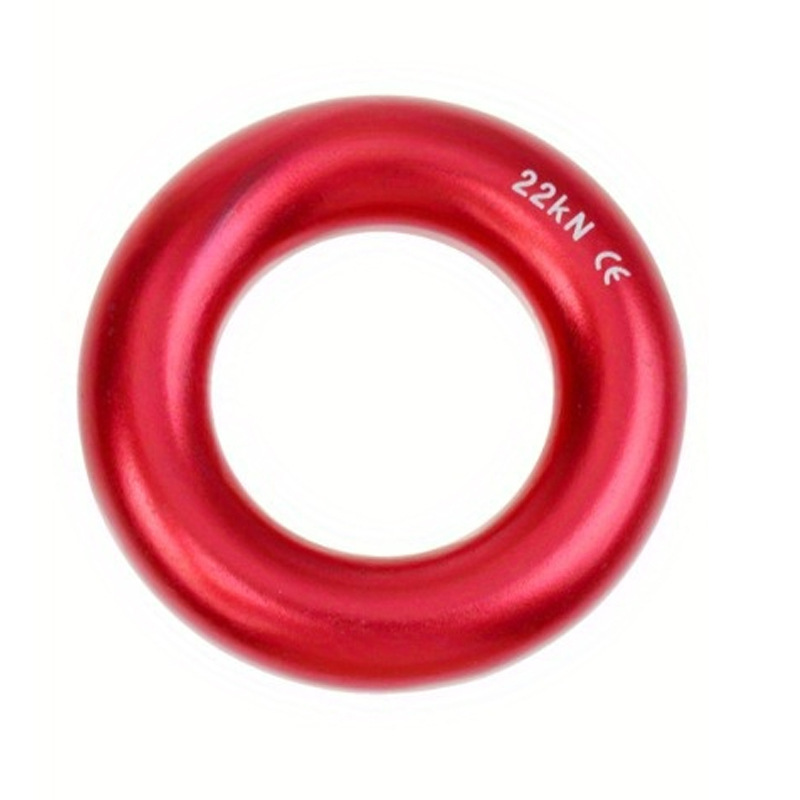 Picture of Q & C outdoor mountaineering climbing multi-functional aluminum alloy ring climbing flat belt ring belt connecting ring bearing 22KN