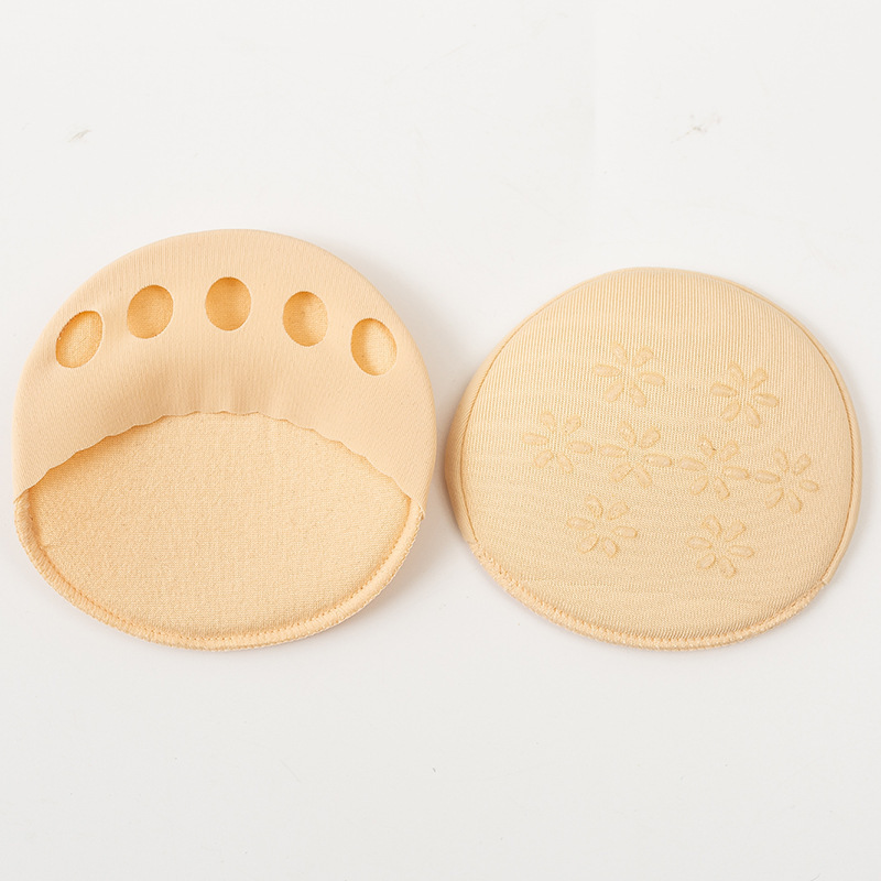 Picture of Half-Palm socks front-Palm half-cut socks sandals high heels invisible front-foot women's socks open toe non-slip five-finger socks summer thin