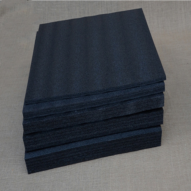 Guangdong Epe Black Pearl Cotton Sheet Black Special-Shaped Packaging Gift Box Lining Environmentally Friendly Pearl Cotton Wholesale