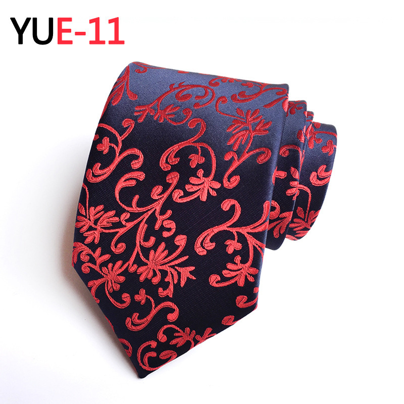 Picture of Tie Factory in stock Supply Men's Business Casual Professional Fashion Tie Polyester Yarn-dyed Striped Tie