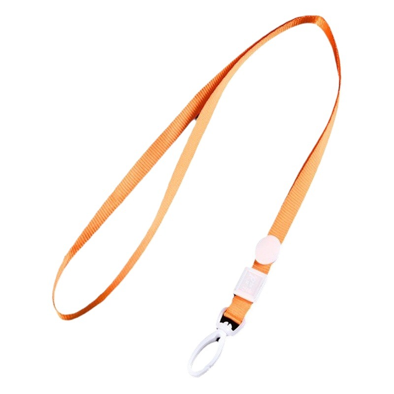 Spot mobile phone lanyard ID card work badge chain rope polyester exhibition nylon card lanyard custom wholesale