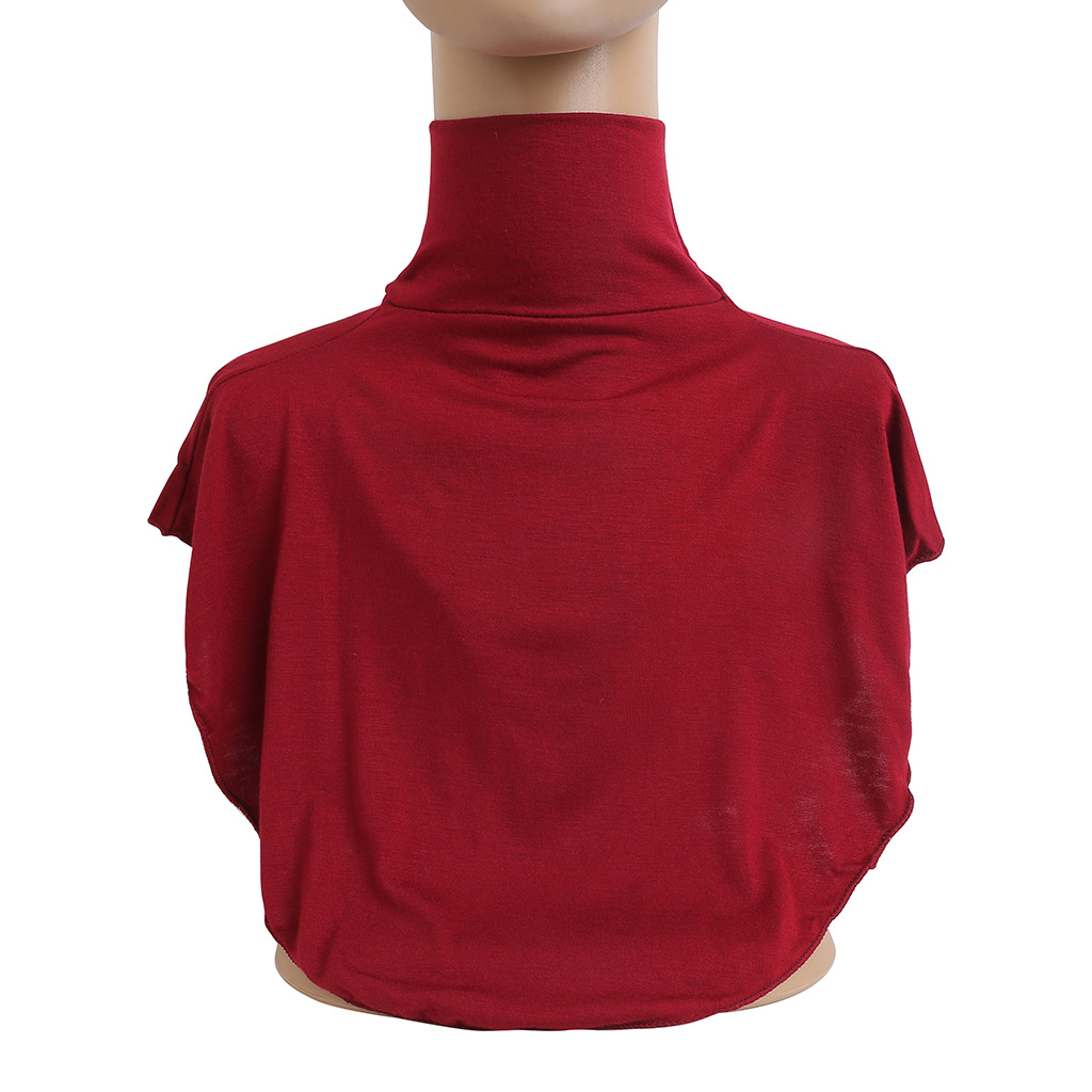 mercerized cotton collar set arabian ladies collar high collar set neck in stock wholesale H010