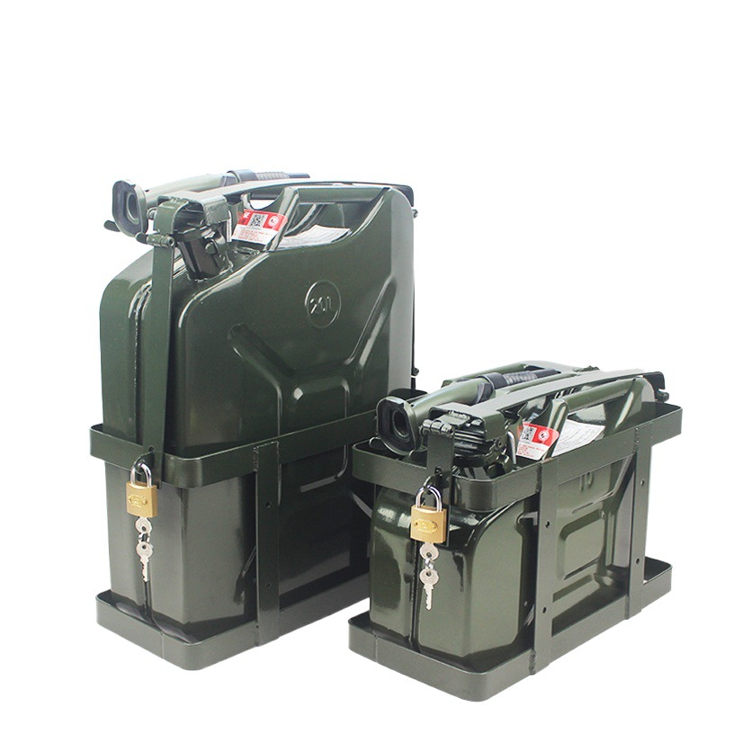 Wholesale Cross-Border American Oil Barrel 5L 10L20L Thickeneded Oil Barrel Portable Gasoline Kettle Diesel Barrel Spare Fuel Tank