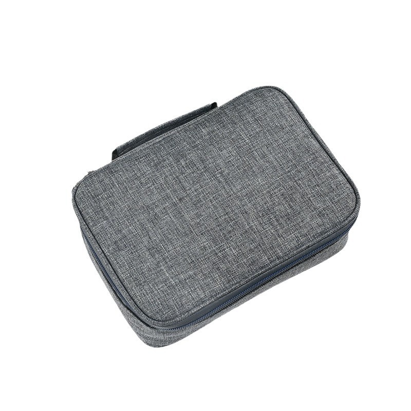 Picture of 72 Hole Sketch Pen Storage Bag Amazon Hot Student Pencil Bag Three-Layer 24 Hole 48 Hole Pencil Stationery Storage Bag