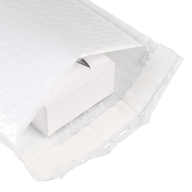 White Pearl Film Bubble Bag Garment Packing Bag Express Packing Bag Bubble Envelope Bag Bubble Bag Factory Outlet