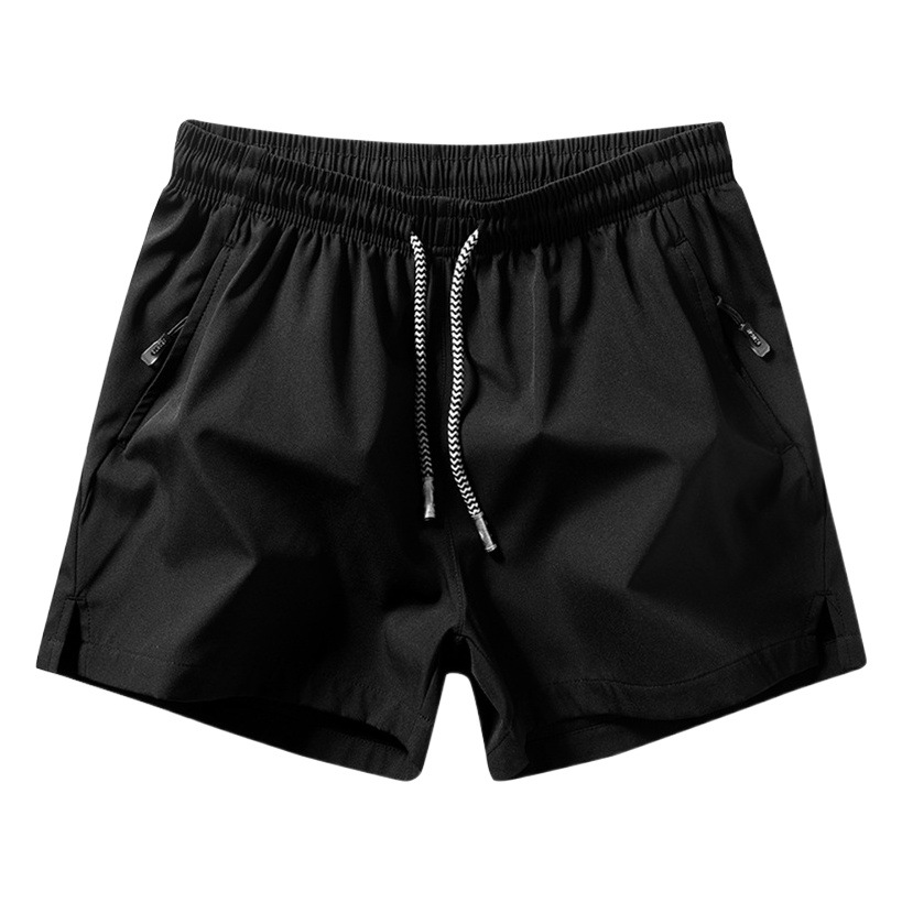Ice Silk Shorts Men's Summer Casual Loose Sports Pants Young and Middle-aged All-match Fashion New Quick-drying Pants Trendy