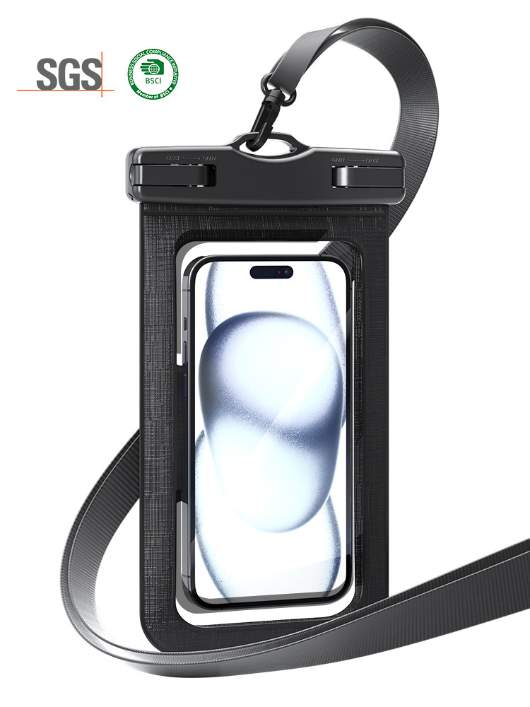 Mobile Phone Waterproof Bag with Touch Screen New Swimming and Diving Pvc Dustproof and Waterproof Mobile Phone Bag Sports Arm Bag Waterproof Case